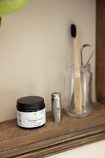 Load image into Gallery viewer, Zero Waste Mouthwash Tablets in Amber Glass Jar
