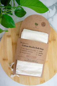 Cotton Muslin Bulk Bags 3-Pack - Case of 6