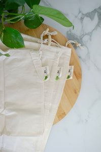 Cotton Muslin Bulk Bags 3-Pack - Case of 6