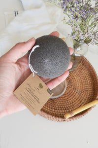 Konjac Facial Cleansing Sponge with Tag - Case of 10