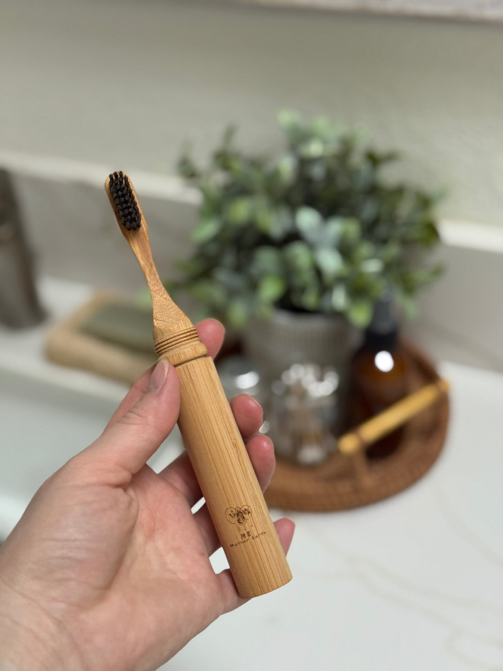 All-in-One Bamboo Travel Toothbrush 2.0 - Case of 6