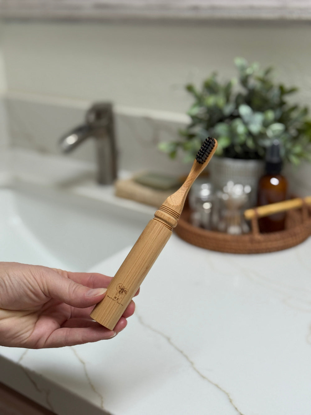 All-in-One Bamboo Travel Toothbrush 2.0 - Case of 6