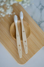 Load image into Gallery viewer, Compostable Bamboo Toothbrushes For KIDS - Case of 6
