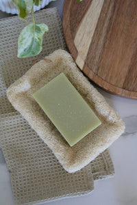 Natural Loofah Soap Dish - Case of 4
