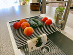 Load image into Gallery viewer, Roll Up Silicone &amp; Steel Dish Drying Rack - Case of 4
