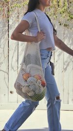 Load image into Gallery viewer, The &quot;One Tripper&quot; HUGE Mesh Market Bag - Case of 6
