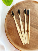 Load image into Gallery viewer, Bamboo Charcoal Toothbrush - Case of 8
