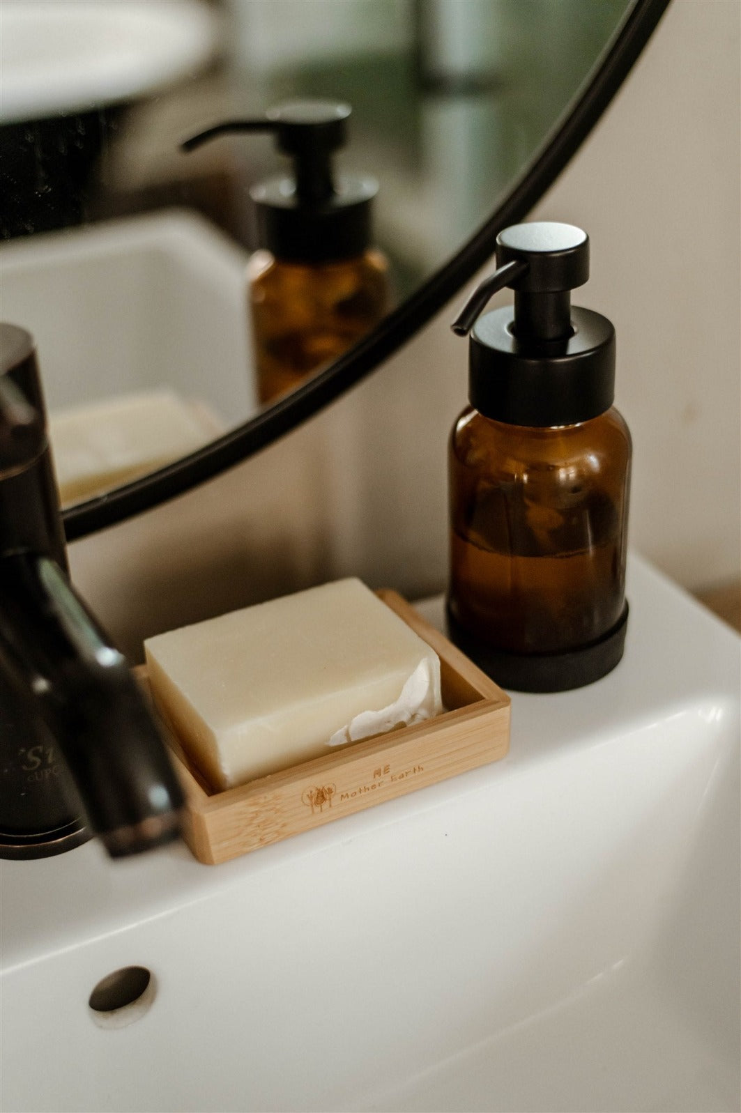 Amber Foaming Soap Dispenser - Case of 6
